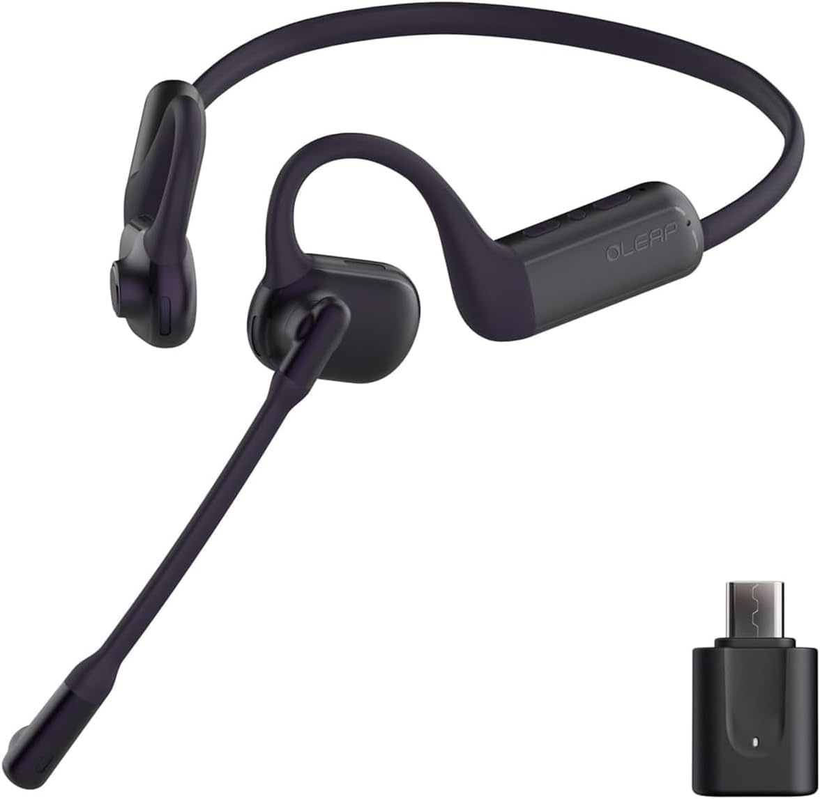 P200B Pro Wireless Headset with Mic for Work - Noise Cancelling