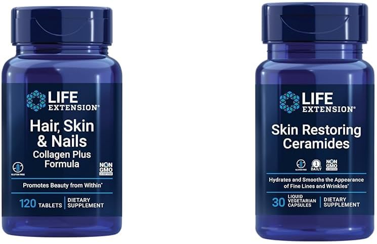Life Extension Hair Skin & Nails Collagen Plus Formula Review