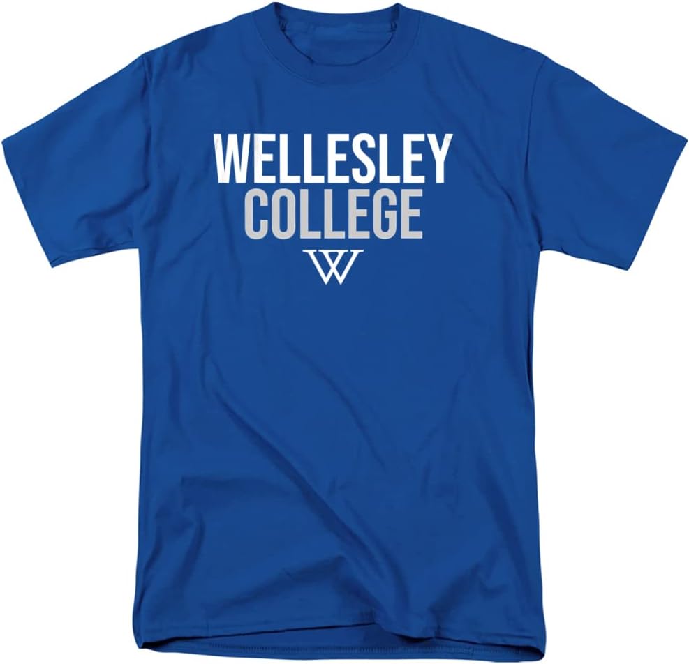 Wellesley College Official Stacked T Shirt Collection for All