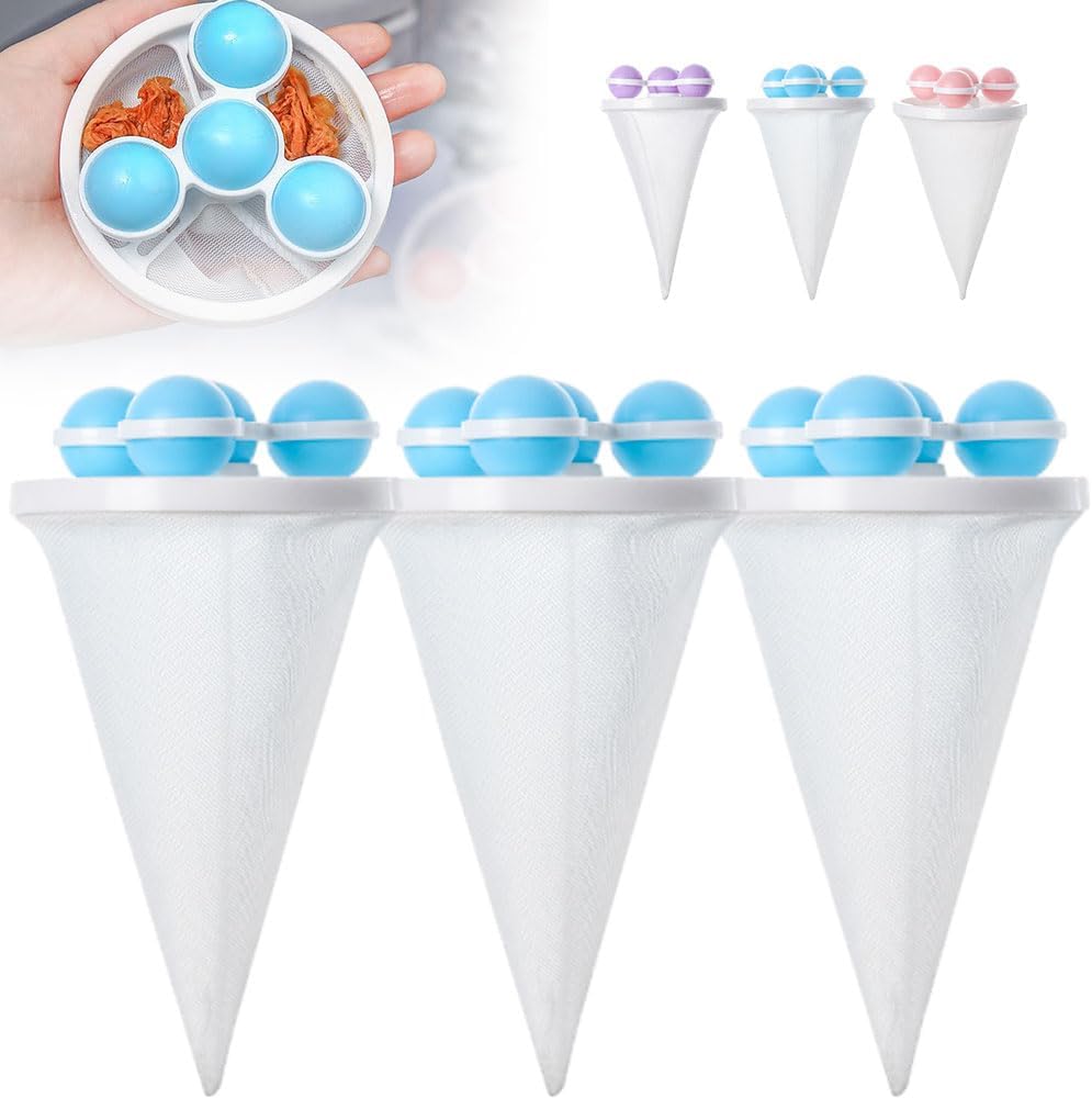 Reusable Pet Hair Filter: Catch & Remove Fur with Ease!