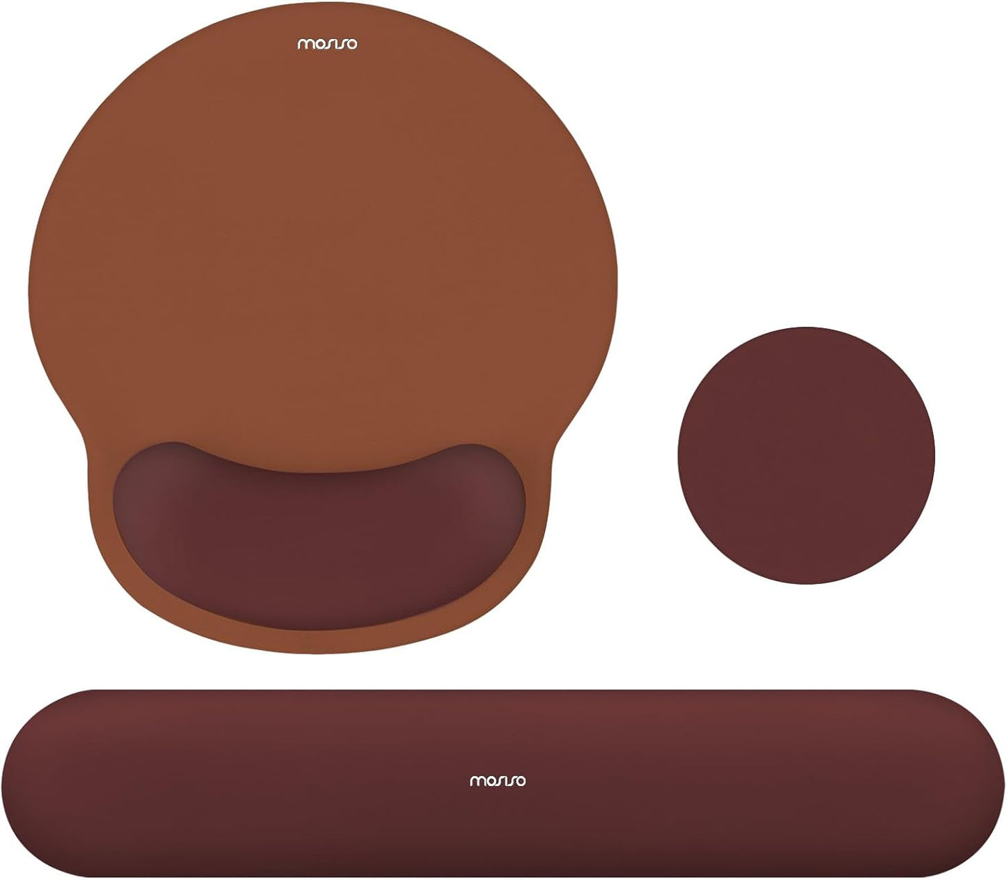 MOSISO Ergonomic Wrist Rest Set - Pain Relief & Comfort
