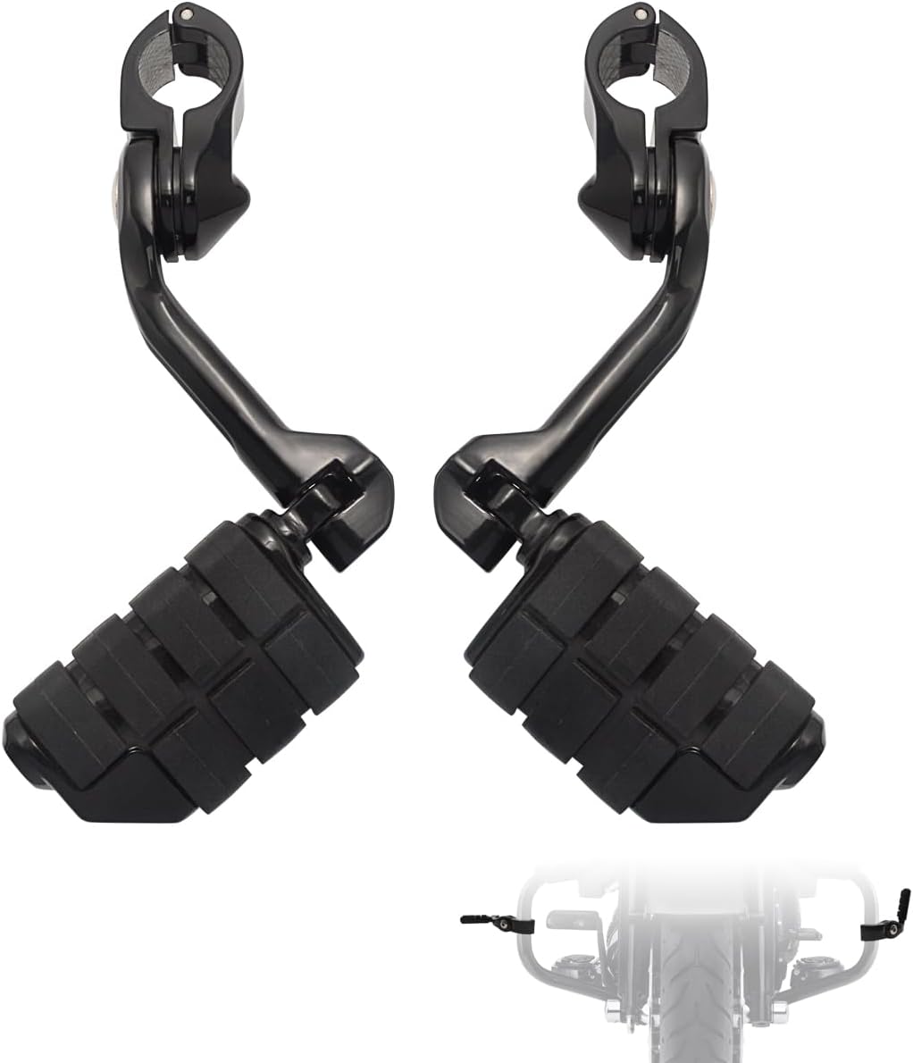 FOVPLUE 1.25 Highway Footpegs for Harley Touring Models