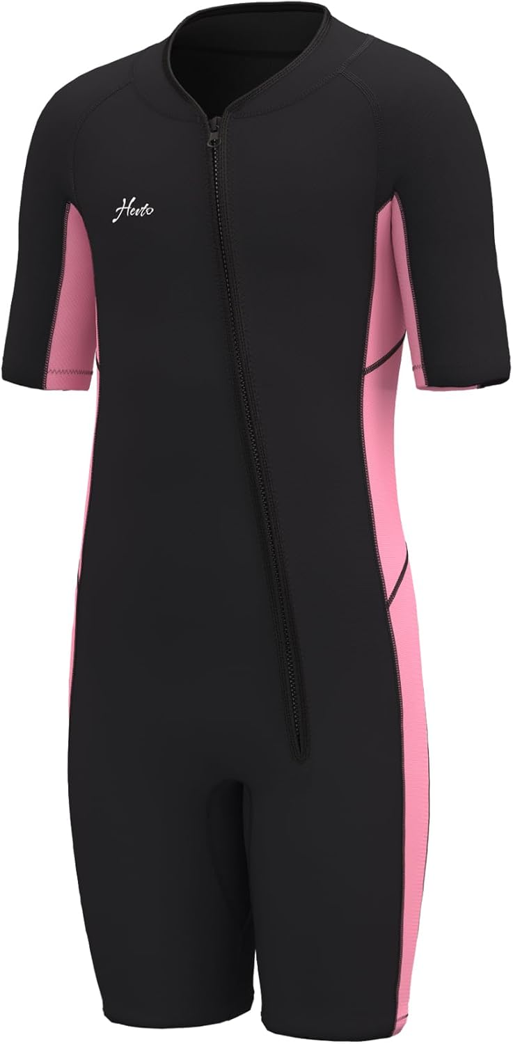 Hevto Kids Wetsuit for Boys Girls Toddler Youth 3/2mm Neoprene