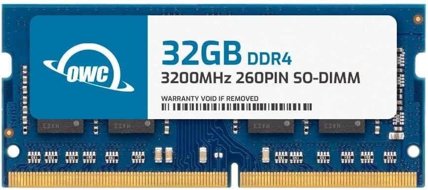 OWC 32GB DDR4 3200MHz RAM Upgrade for Enhanced Performance