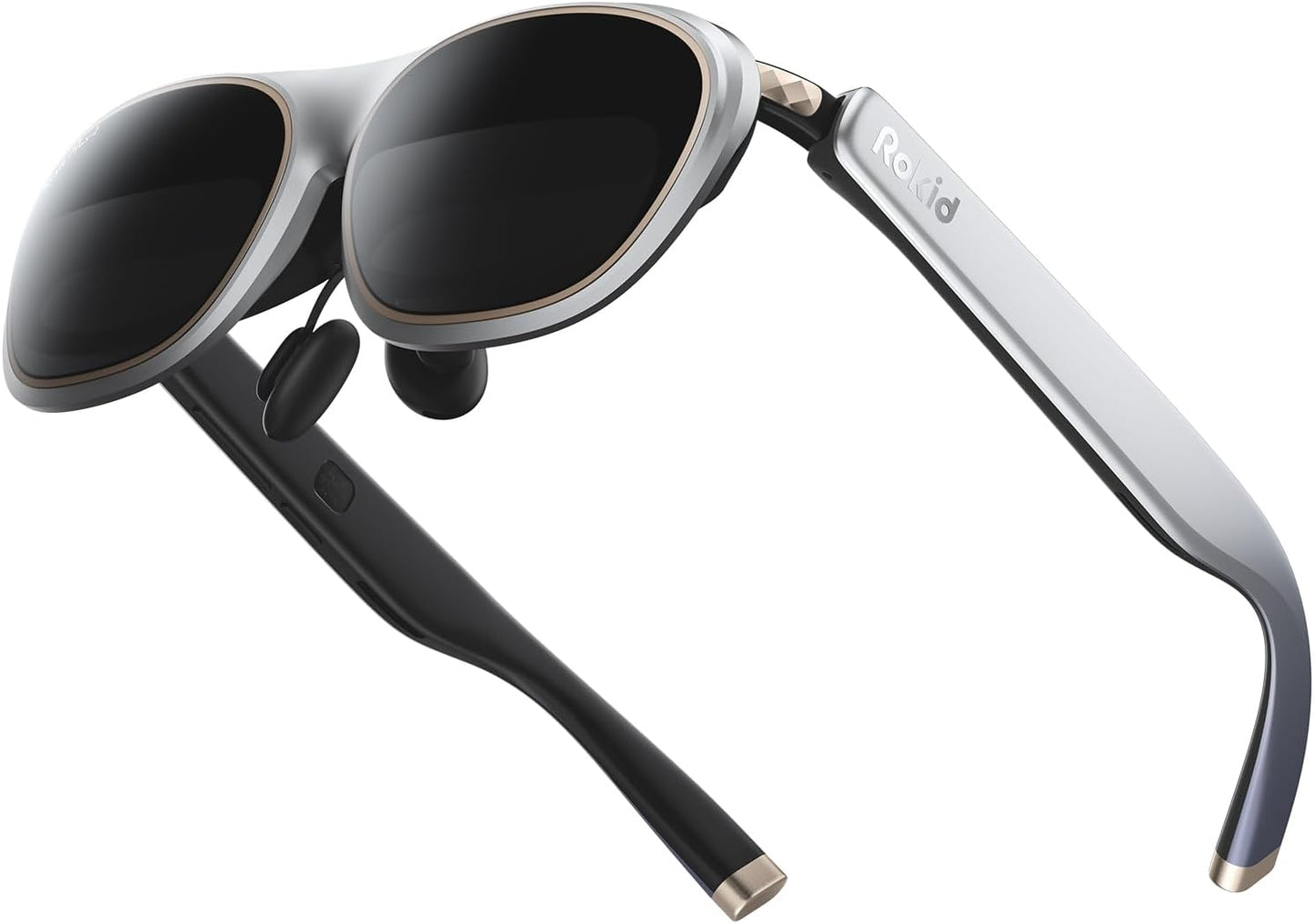 Rokid Max 2 AR Glasses with 215in Display for Gaming & More
