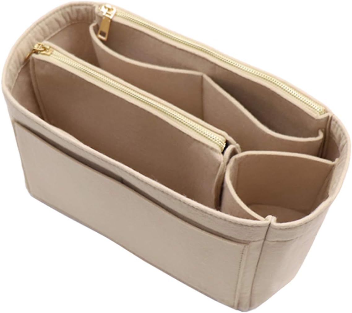 LEXSION Felt Purse Bag Organizer Insert for Speedy and Neverfull