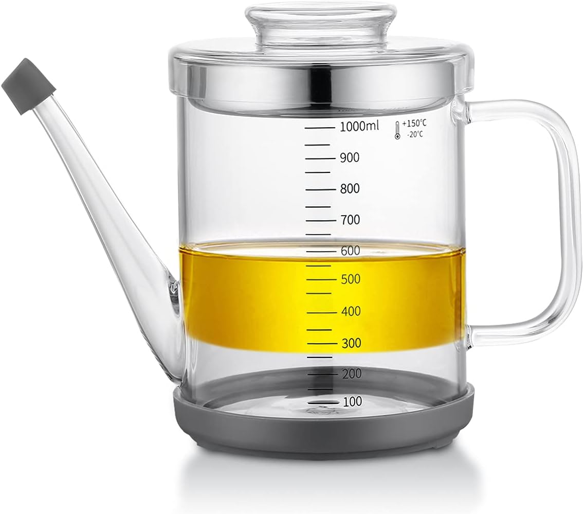 Fat Separator for Cooking Gravy Strainer with 1000ML Capacity