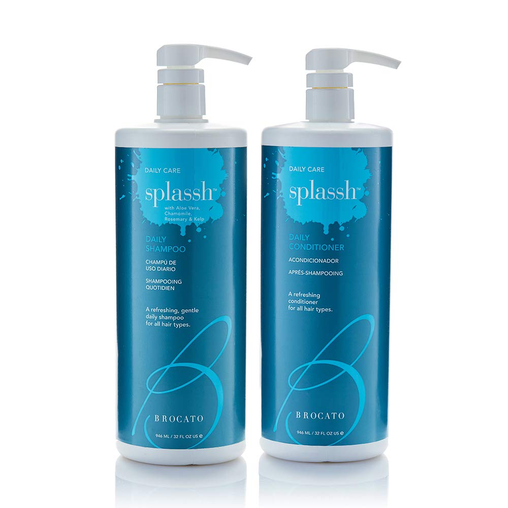 Brocato Splassh 2-in-1 Daily Hair Care Duo, 32oz