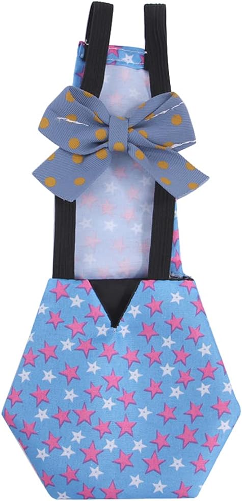 Adjustable Washable Duck Diaper with Pretty Bow