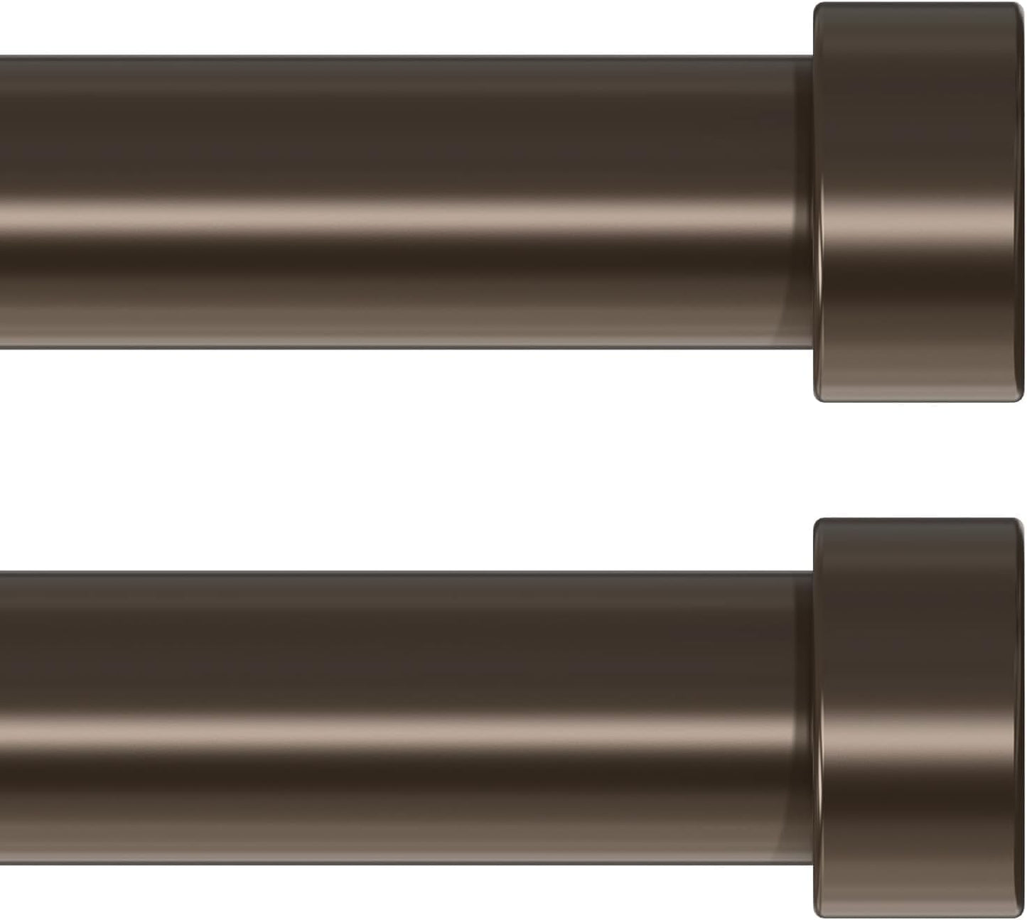 Heavy Duty Adjustable Curtain Rods for Windows 28 to 48 Inch