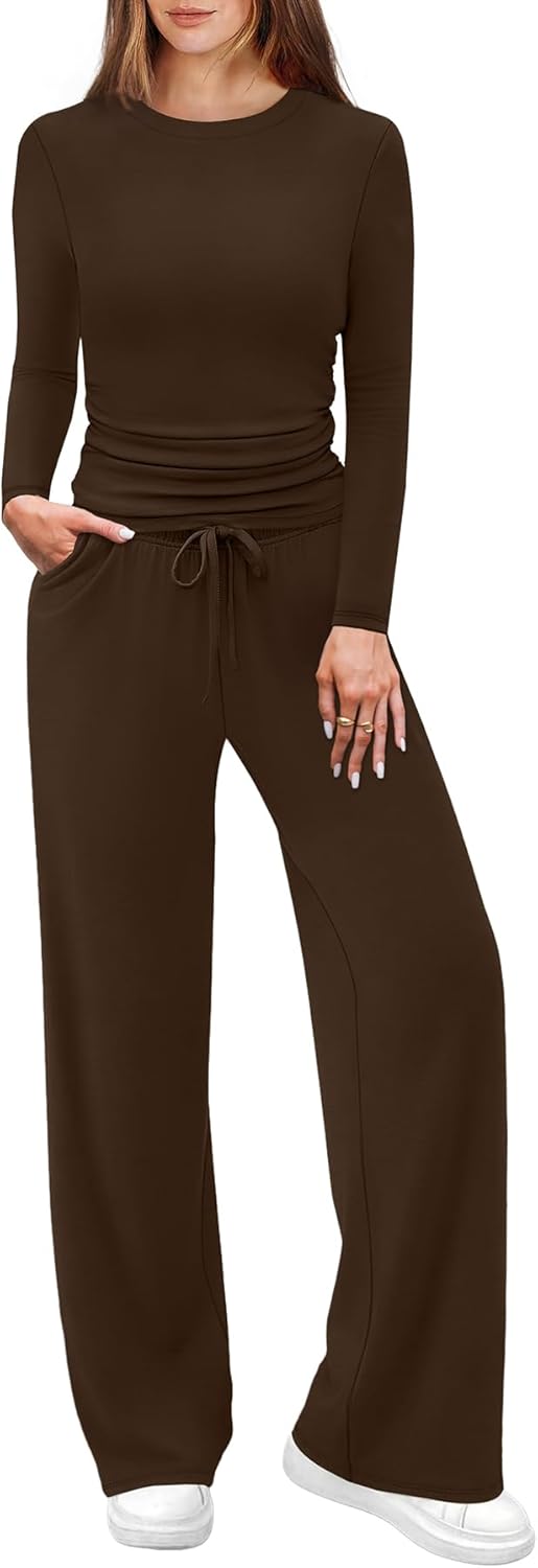 WIHOLL Lounge Sets for Women: Stylish 2 Piece Vacation Outfits