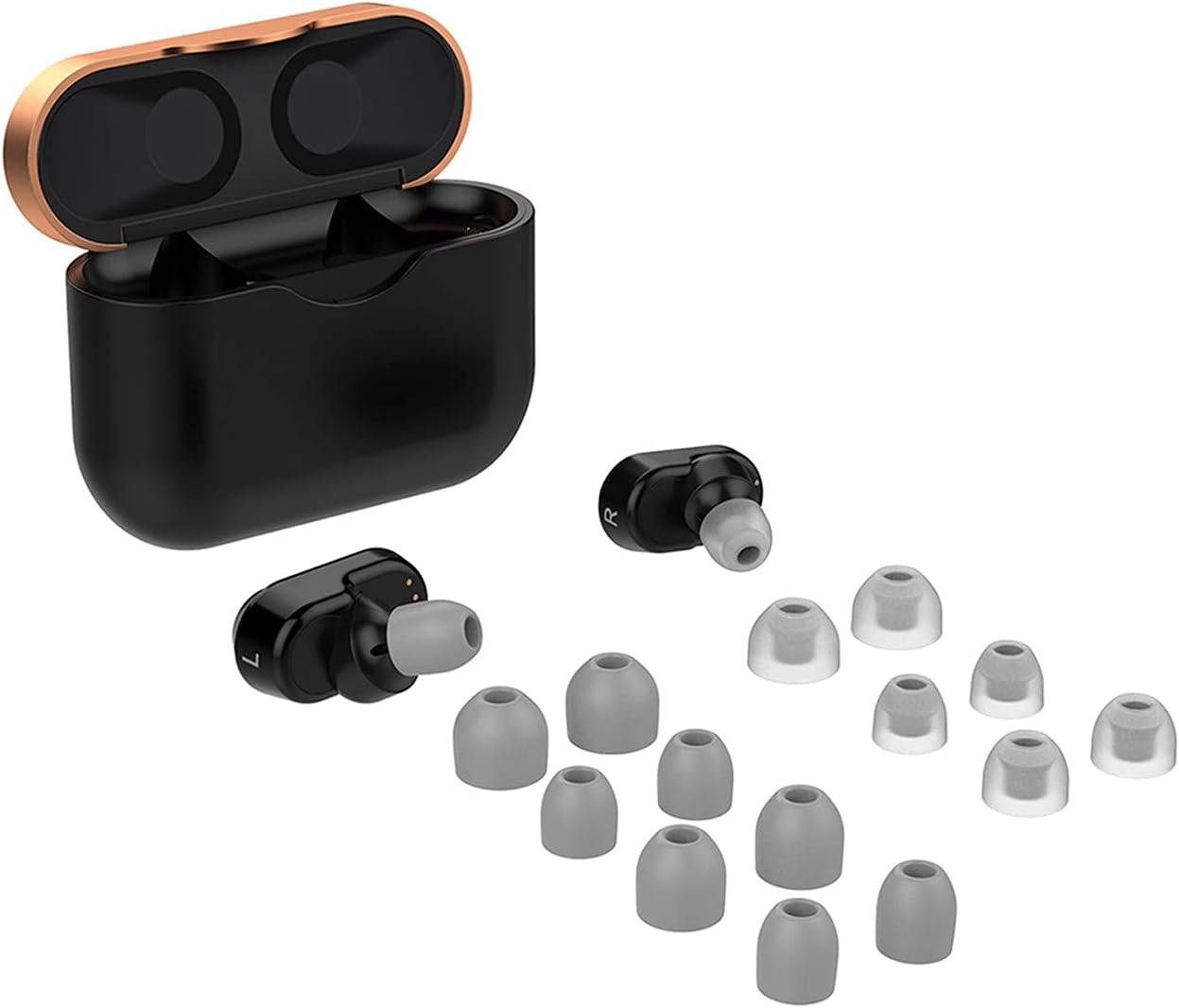 Upgrade Your Comfort: 7 Pairs Soft Silicon Ear Tips for Sony WF-1000XM3