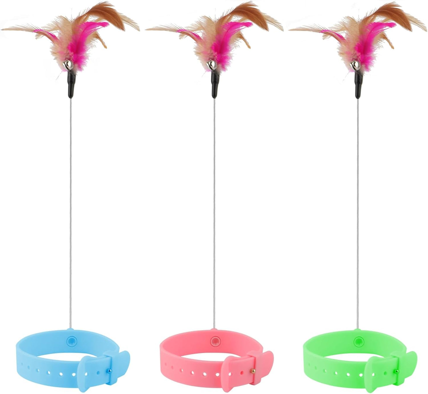 Interactive Cat Collar Toy Set for Indoor Fun!