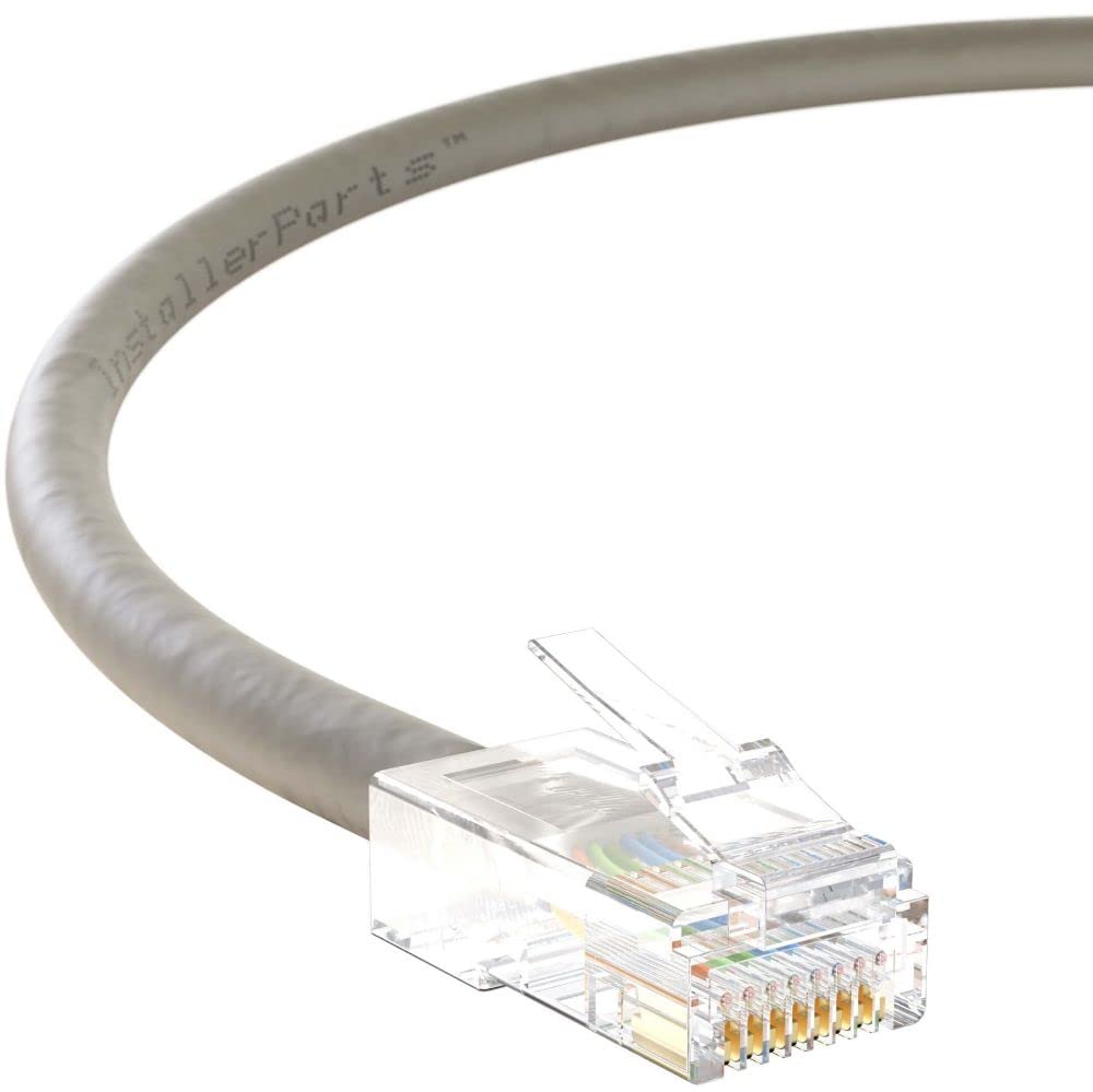 InstallerParts 50 FT CAT5E Ethernet Cable for Fast Networking