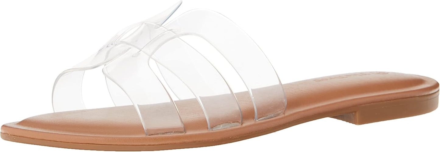 The Drop Women's Monika Flat Slip On Sandal for Every Occasion