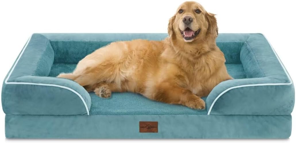 Comfort Expression Orthopedic Foam XL Dog Bed for Pets