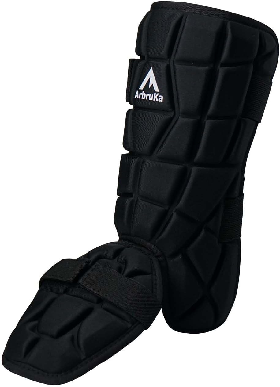 Batter's Foot Guard Leg Guard with Adjustable Straps for Protection