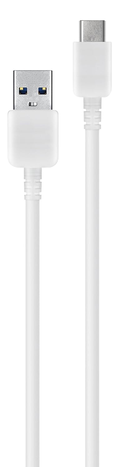 Samsung USB-C to USB-A Cable - Fast Data Transfer, 1m, White