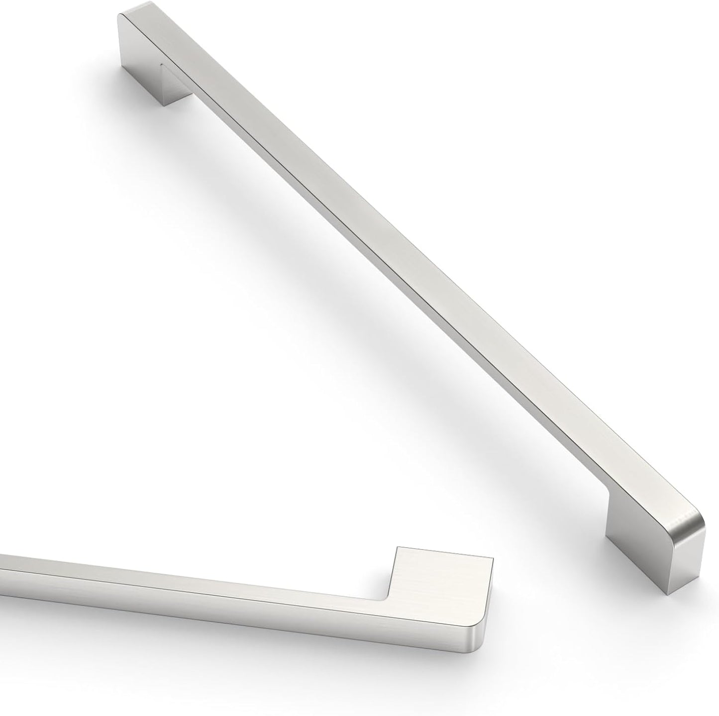 10 Pack 10 Inch Brushed Satin Nickel Cabinet Handles for Upgrades