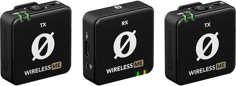 RDE Wireless ME Dual Set: Ultra-Compact Microphone System