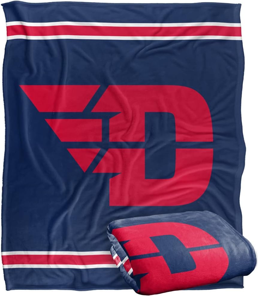 Collegiate Primary Logo Silky Touch Throw Blanket Collection