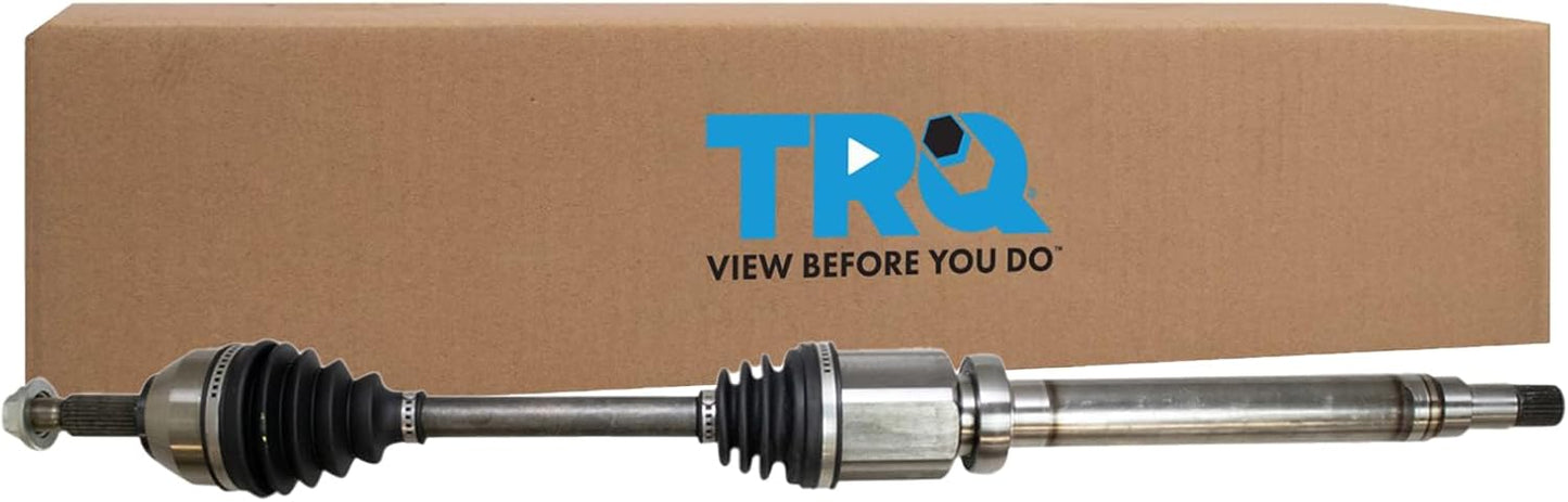 TRQ Front Right CV Axle Shaft Assembly for 2010-2013 Ford Transit