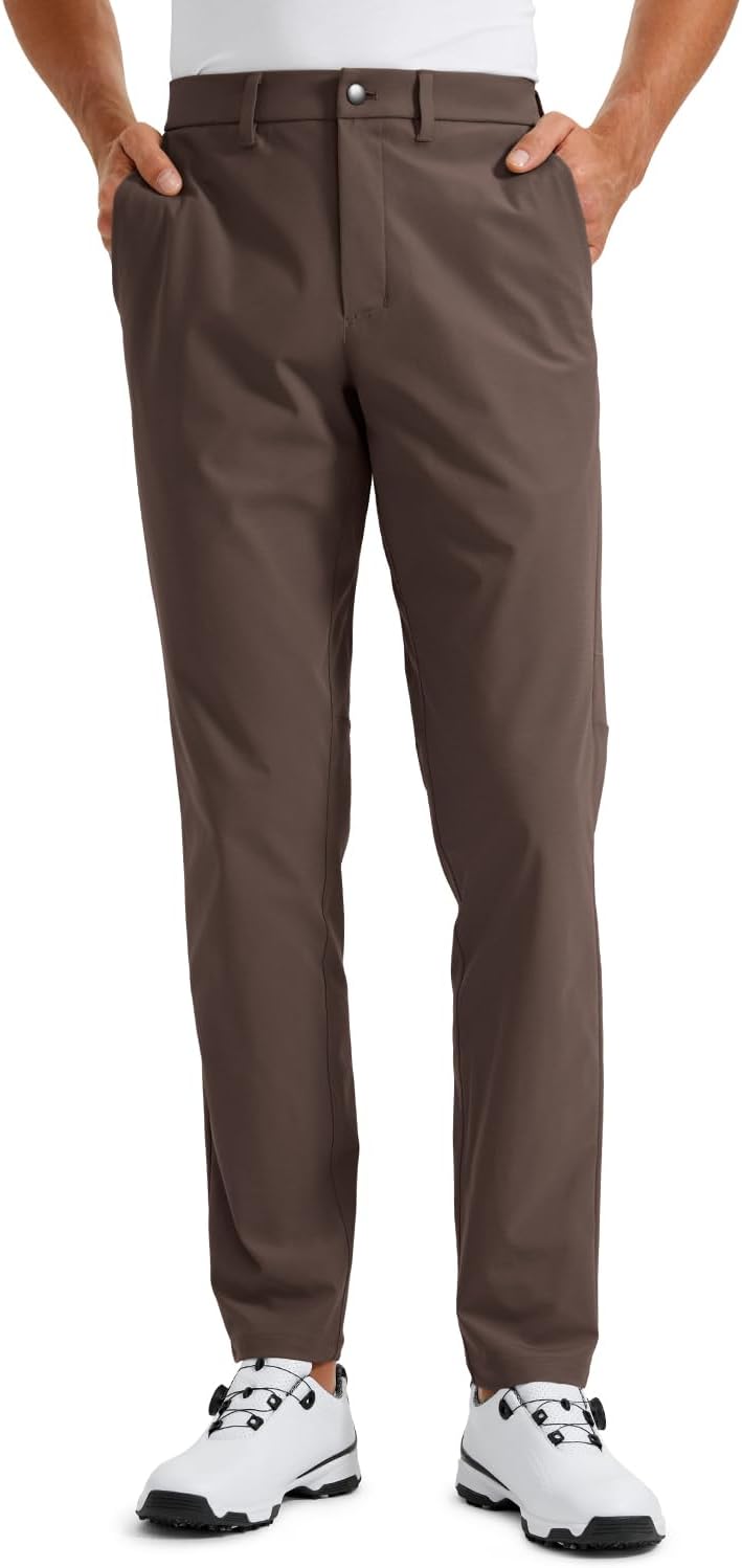 CRZ YOGA Men's All Day Comfy Golf Pants for Every Occasion