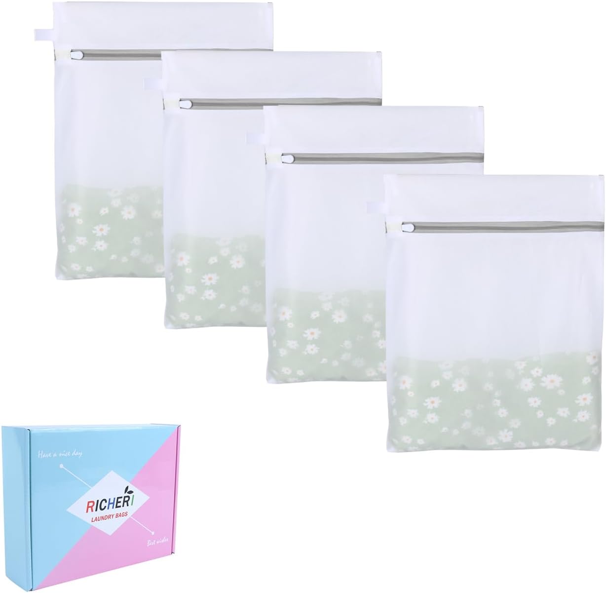 Durable Mesh Laundry Bags Set by RICHERI