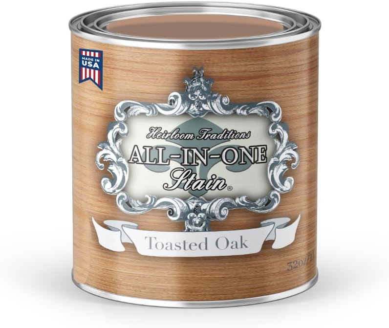 All-in-ONE Gel Stain for Interior and Exterior Use - Toasted Oak