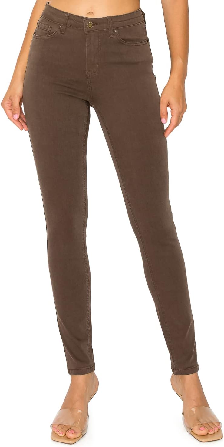 Cali1850 Womens Everyday Garment-Dyed Skinny Jeans Review