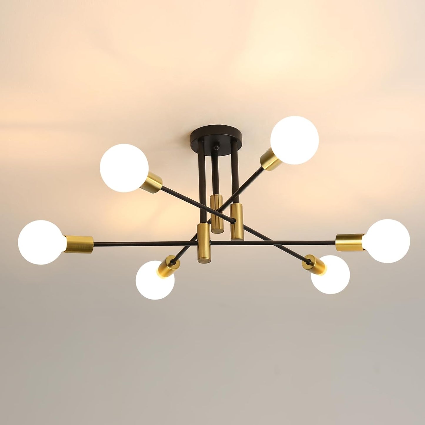 Mid-Century Modern DELIPOP Sputnik Light Fixture for Dining Room