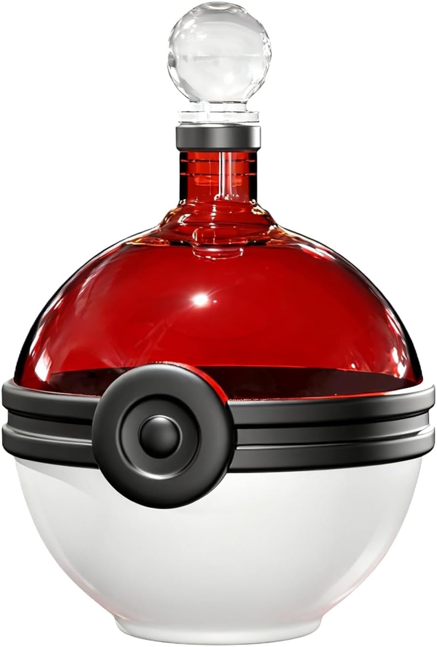 Monster Trainer Capture Sphere Decanter for Whiskey and Wine