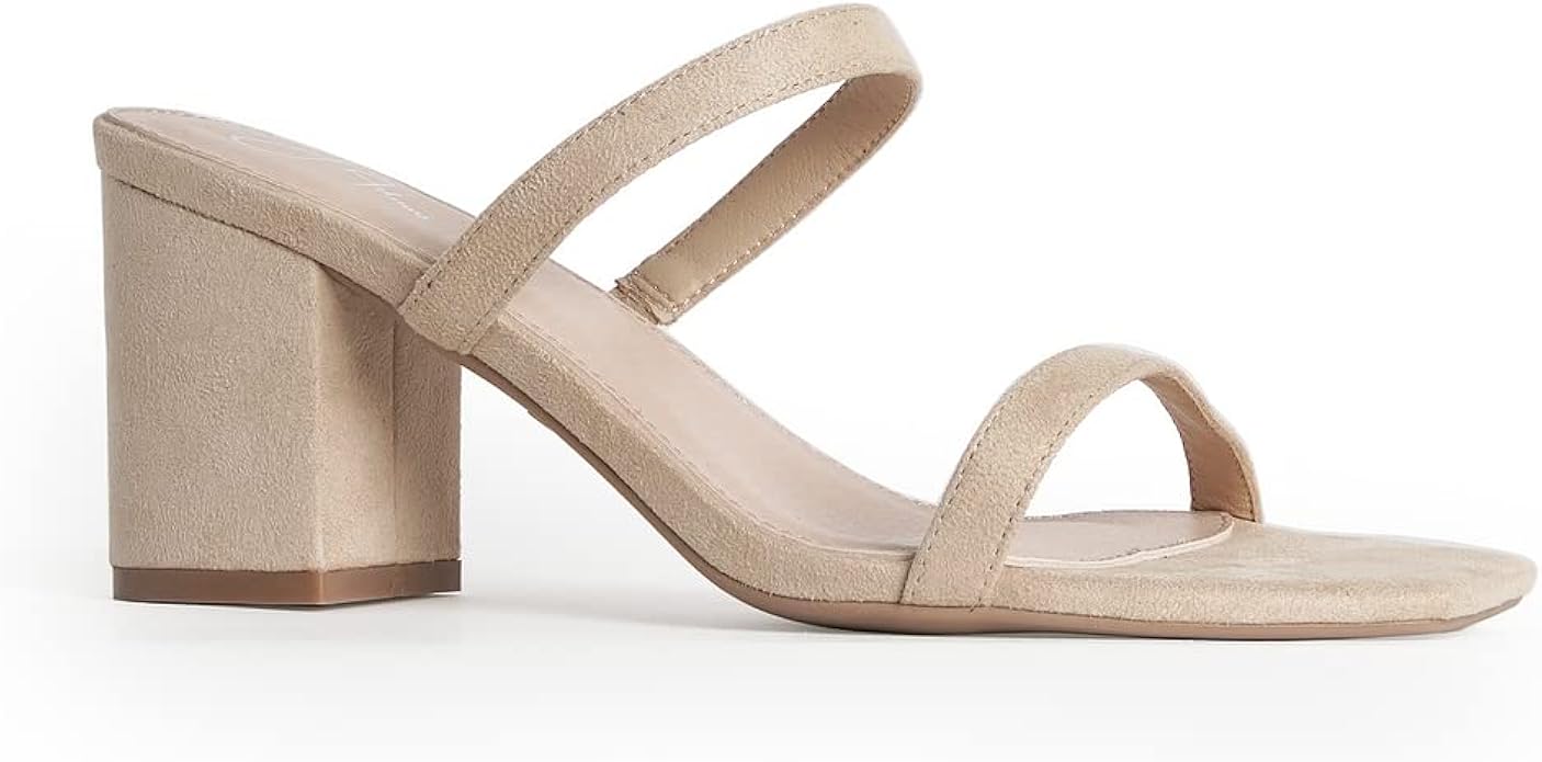 J. Adams Stormi Heeled Sandals for Women - Stylish Summer Footwear