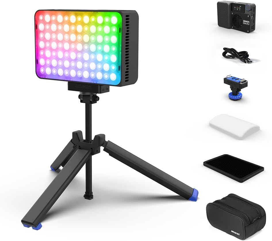 amaran Ace 25c Kit RGB Pocket LED Light for Creators