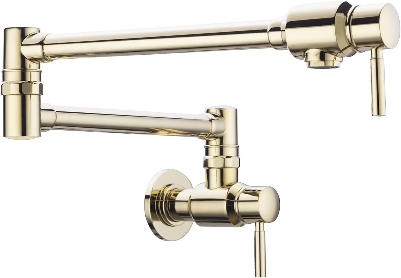BAGNOLUX Pot Filler Faucet with Swing Arm for Kitchen Use