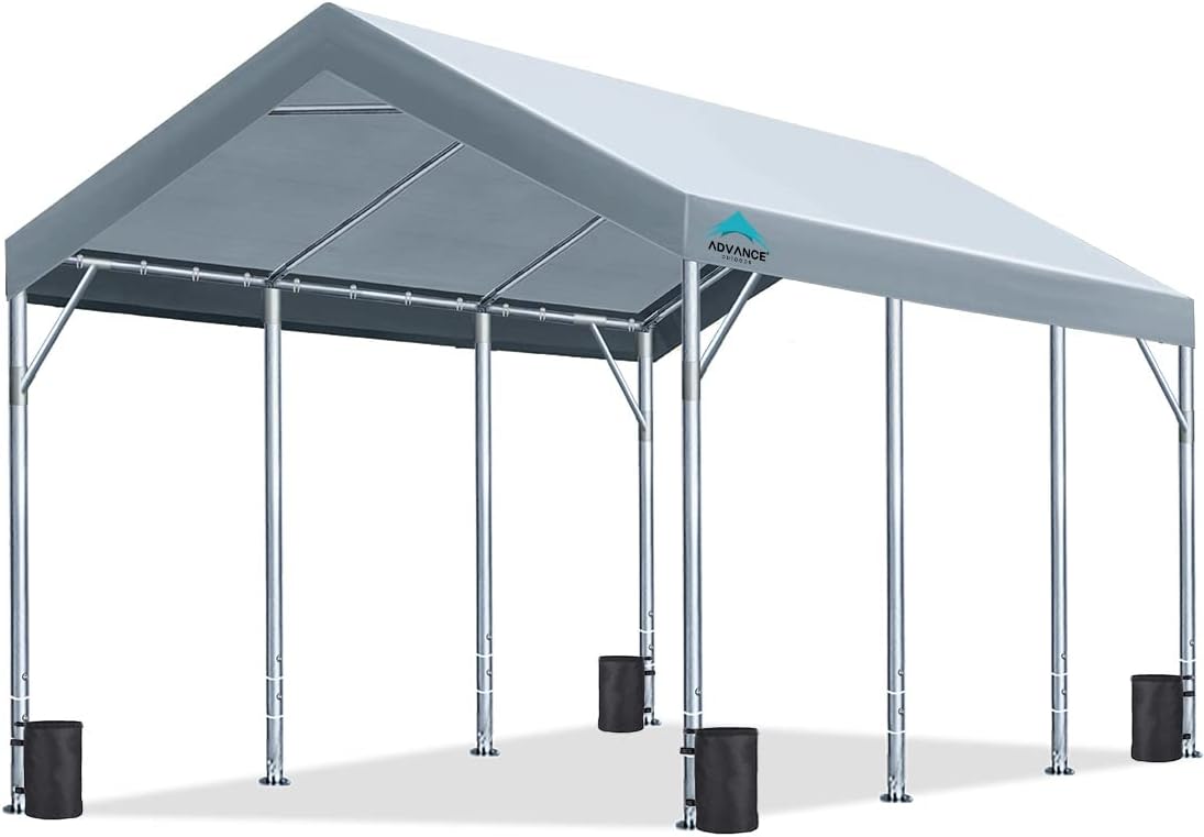 Heavy Duty Carport Canopy Garage Tent for All Seasons Use