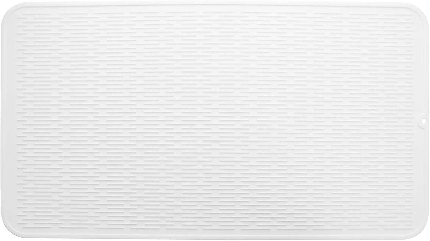 Silicone Dish Drying Mat for Kitchen Counter or Sink Use