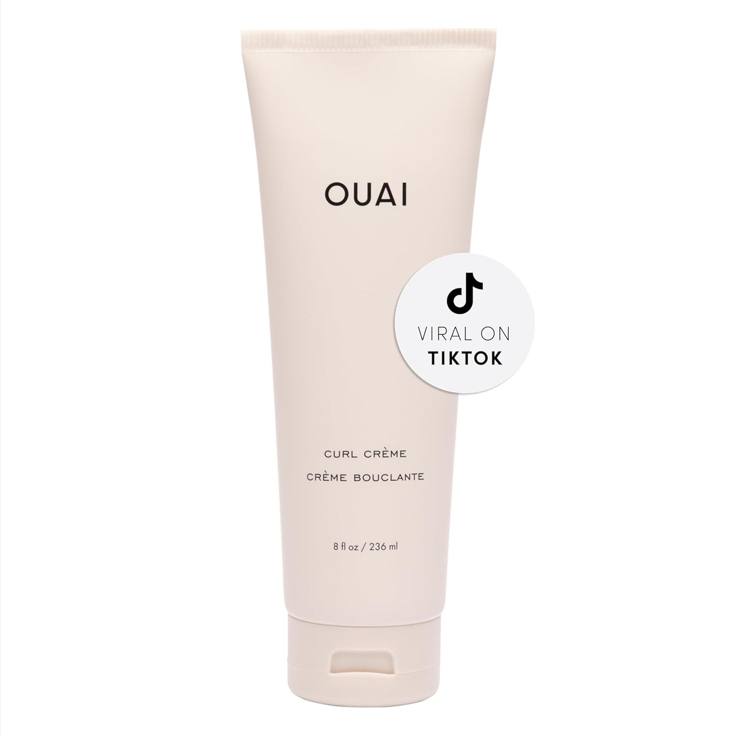 Hydrated, Shiny Curls with OUAI Curl Cream