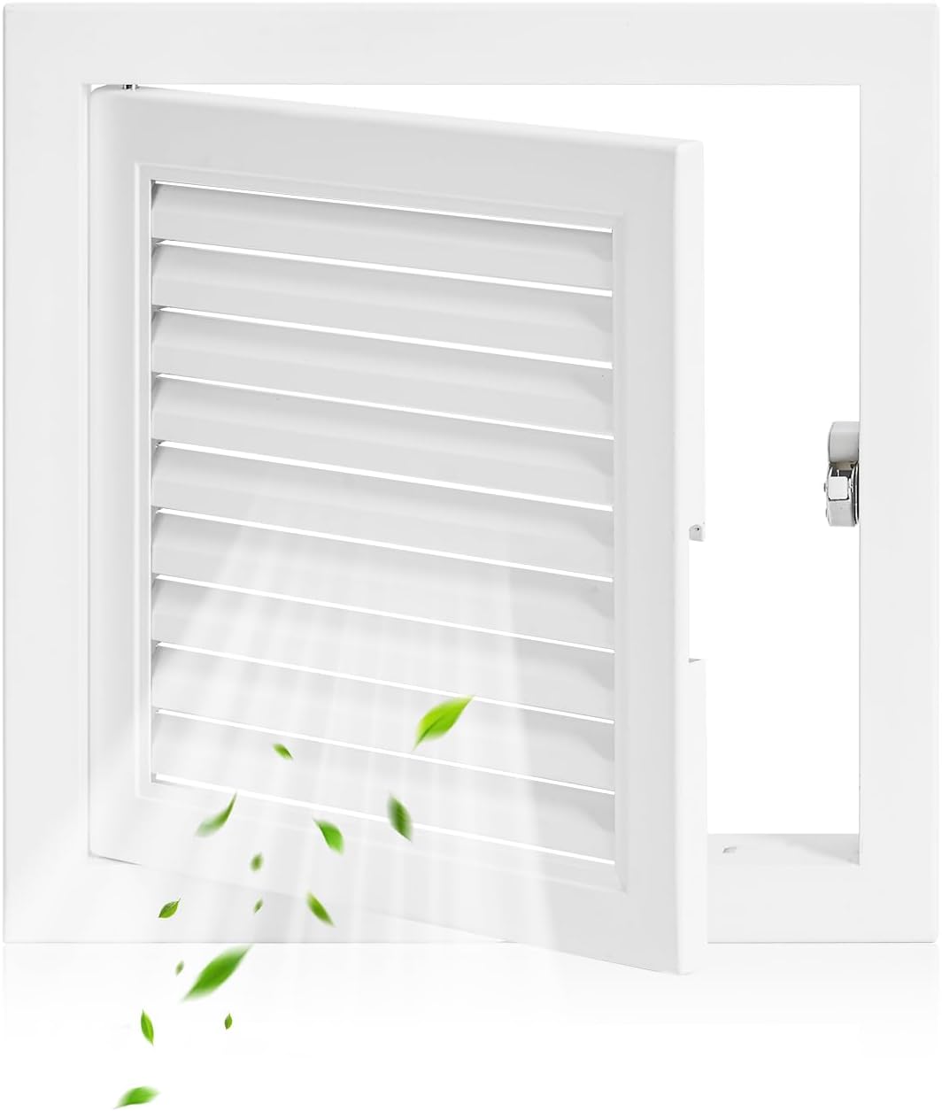 11.5 x 11.5 Louvered Access Panel for Stylish Utility Access