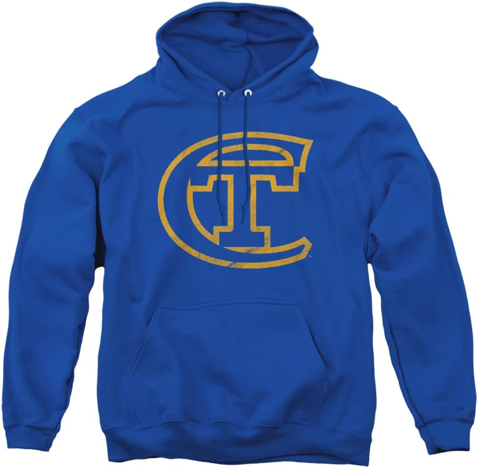 Official Collegiate Distressed Logo Hoodie for Everyday Style