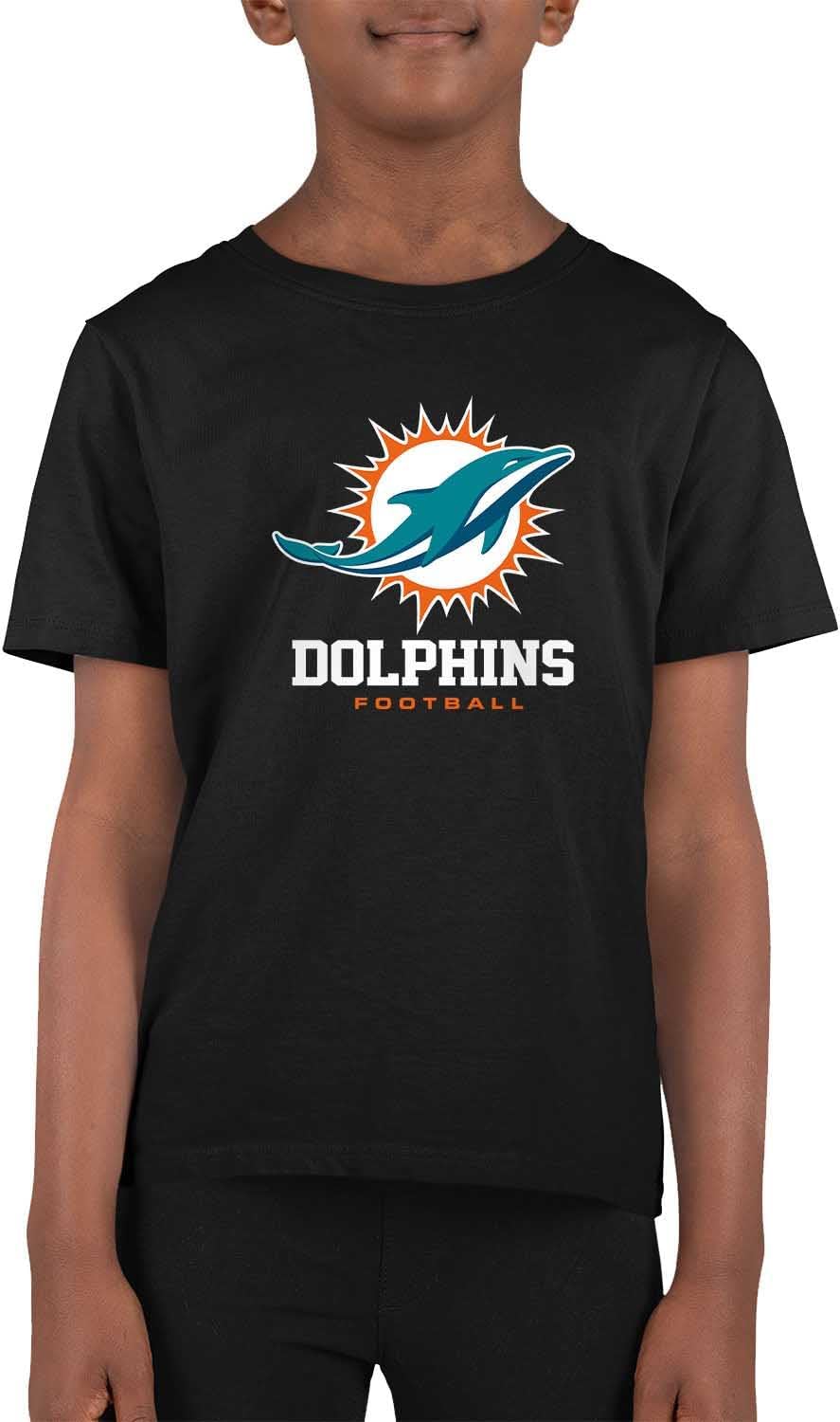 Youth NFL Miami Dolphins Big Logo T-Shirt for Young Fans