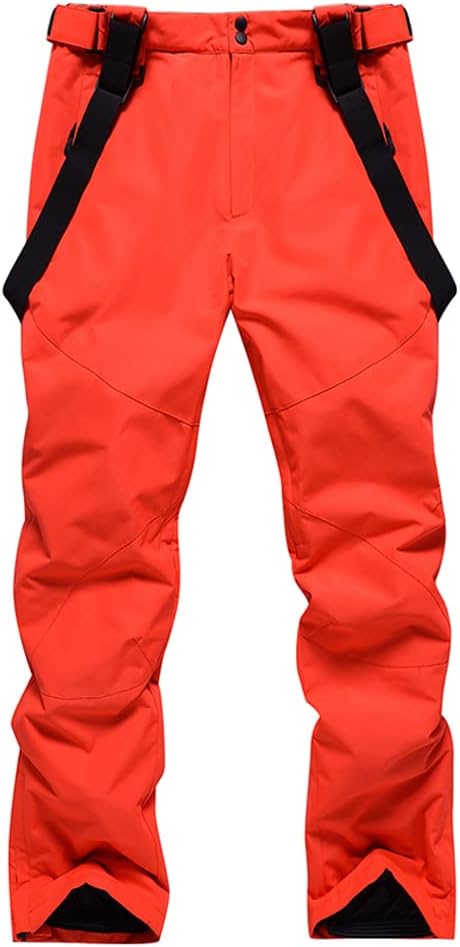 YEEFINE Men's Waterproof Snow Ski Pants for Winter Activities