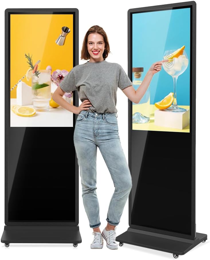 MWE 43 Inch Indoor Digital Signage Touchscreen Kiosk Display
