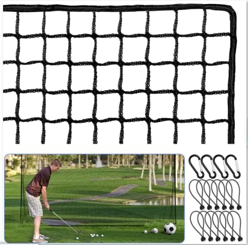 Golf Net for Backyard Practice - Heavy Duty Sports Barrier Net