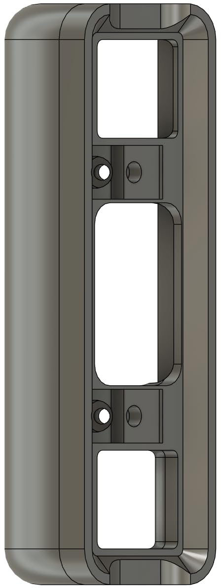 Handmade 50-Degree Angle Mount for Ubiquiti Unifi Protect G4 Doorbell ~ Enhanced Perspective