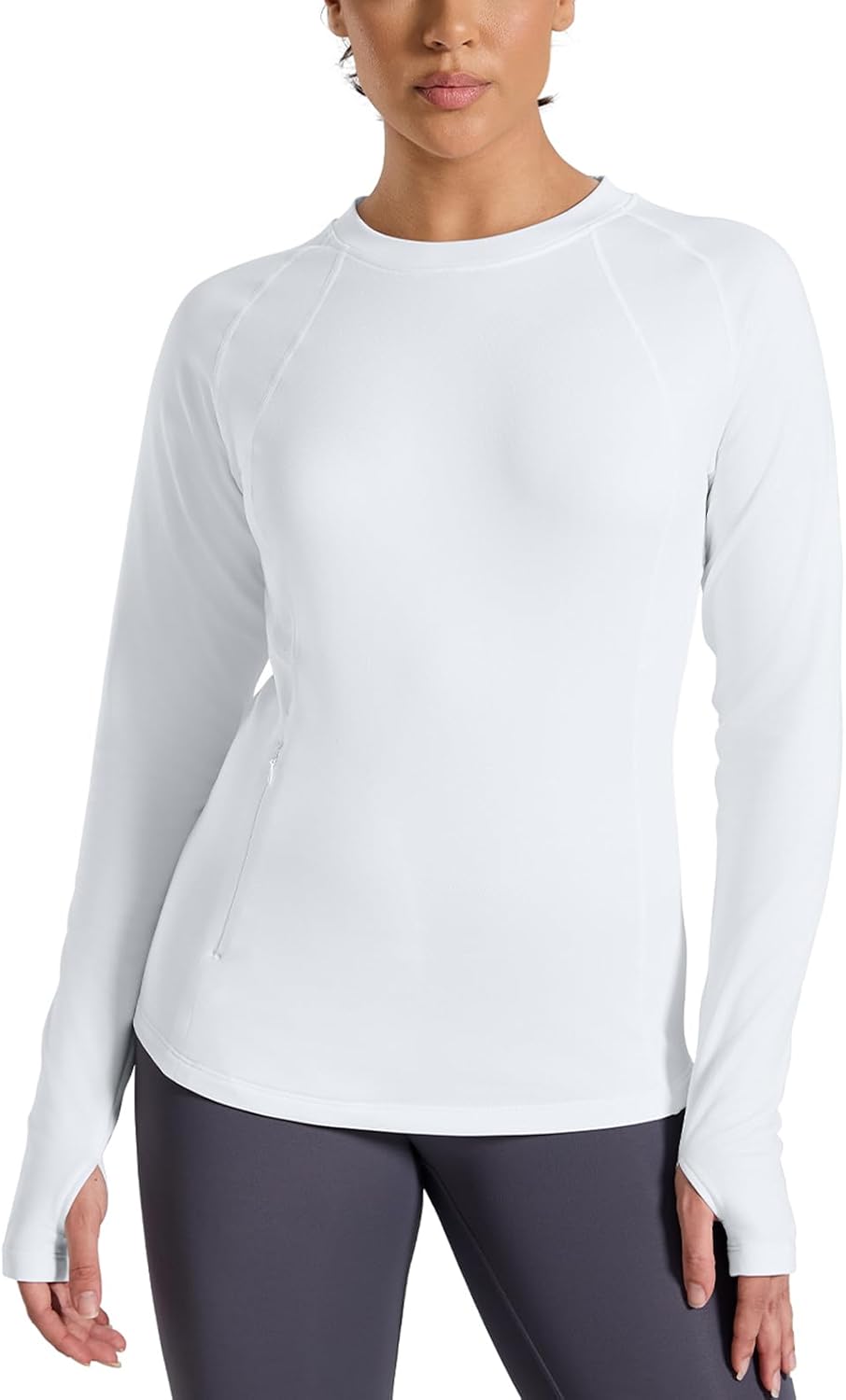 Seamaid Women's Fleece Thermal Shirt - Stay Warm While Running!