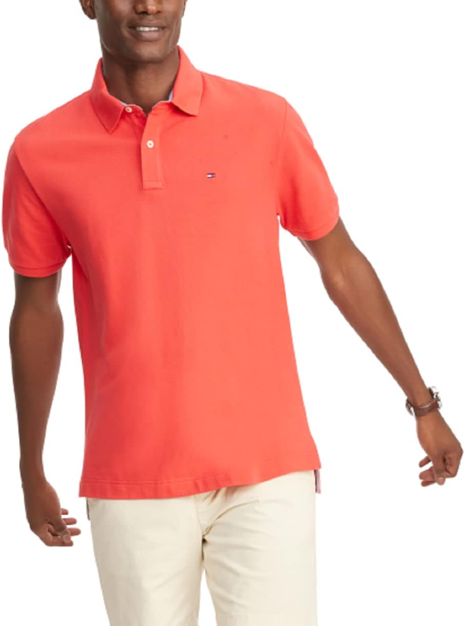 Tommy Hilfiger Men's Short Sleeve Cotton Pique Polo Shirt Review