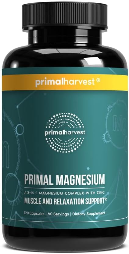 Magnesium Supplement Complex 310mg for Muscle Function and Energy