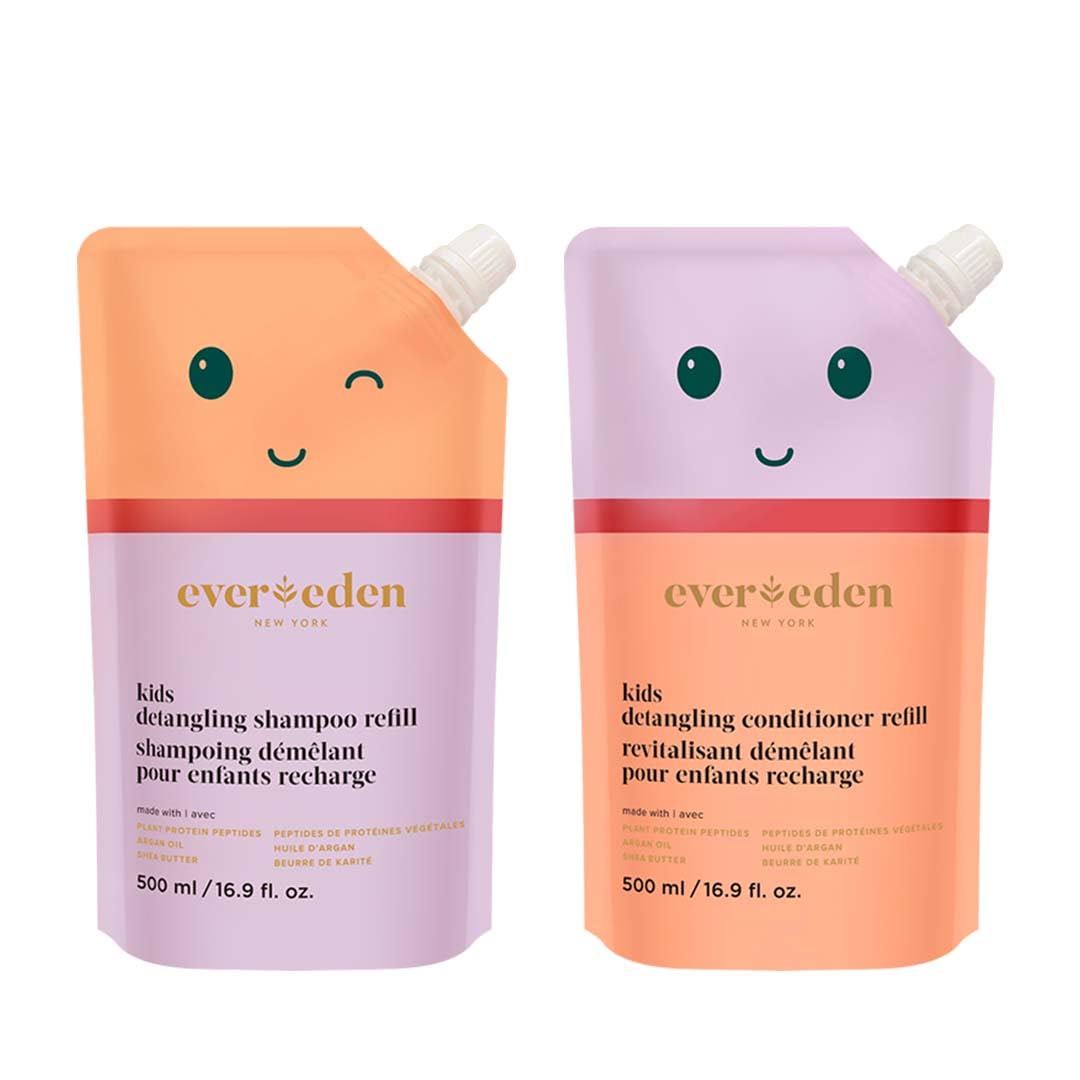 Evereden Kids Haircare Set: Gentle Detangling Shampoo & Conditioner