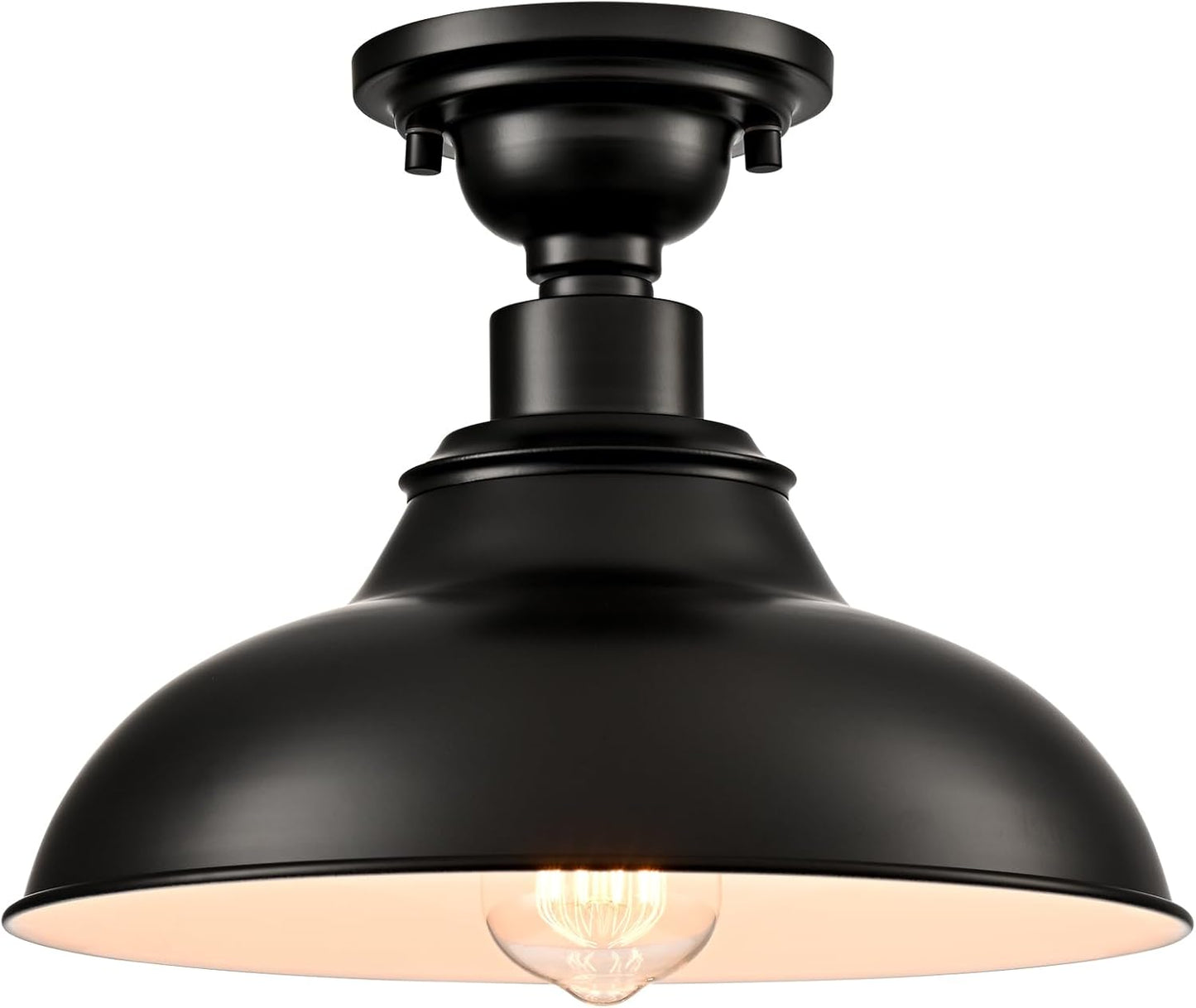 Farmhouse Semi Flush Mount Ceiling Light for Stylish Spaces